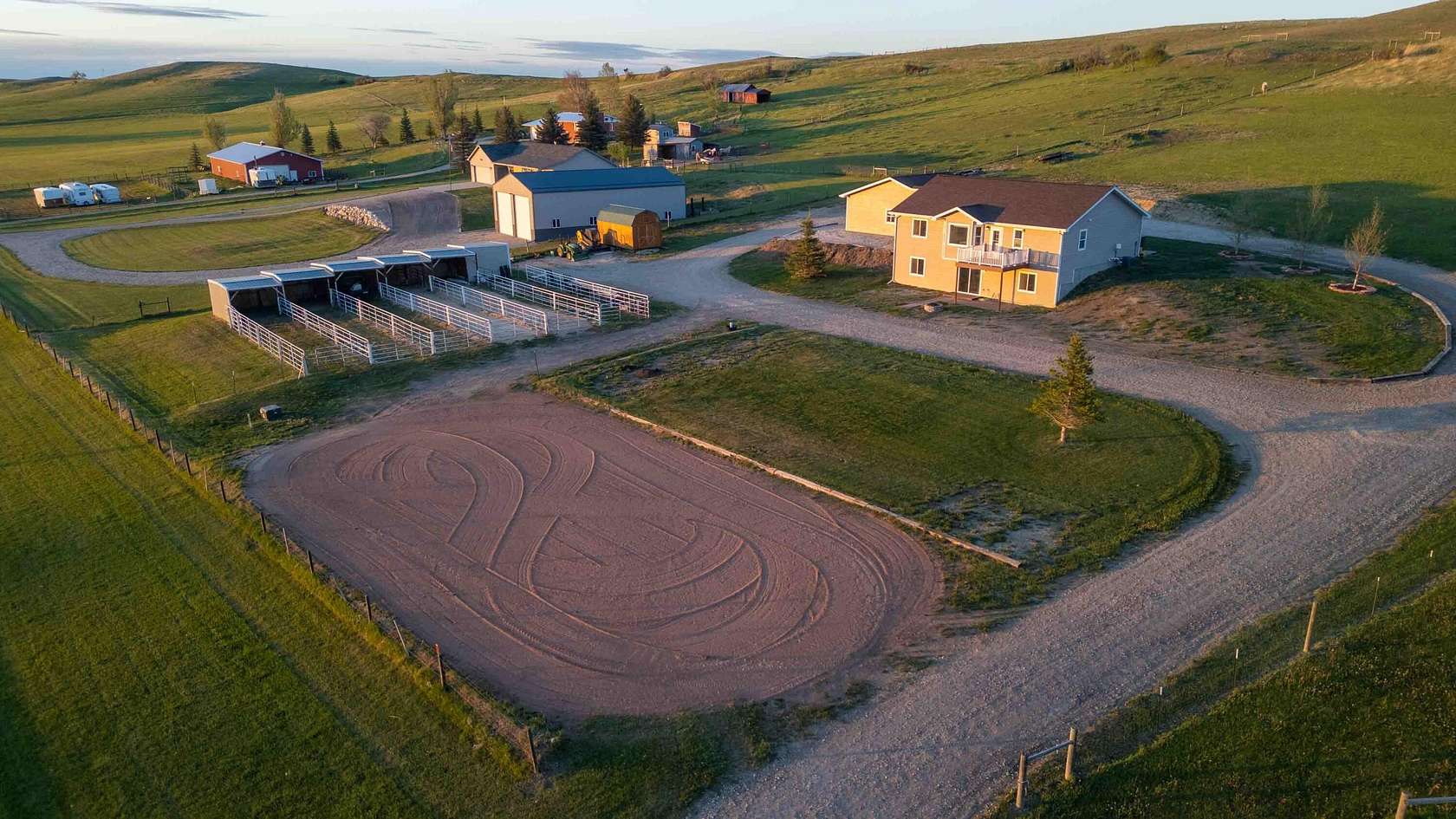 6 Acres of Land with Home for Sale in Sheridan, Wyoming
