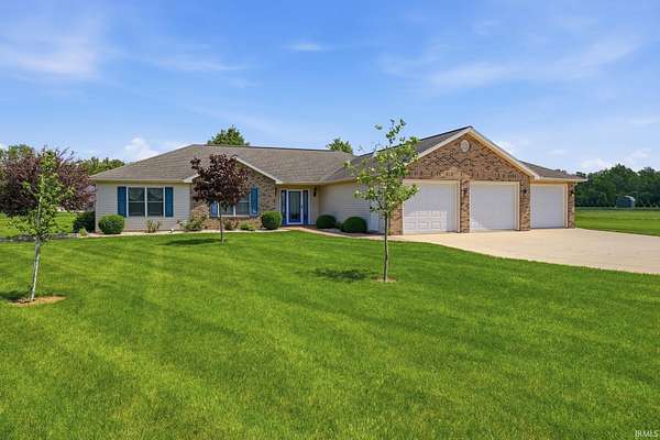 2.54 Acres of Land with Home for Sale in Markle, Indiana