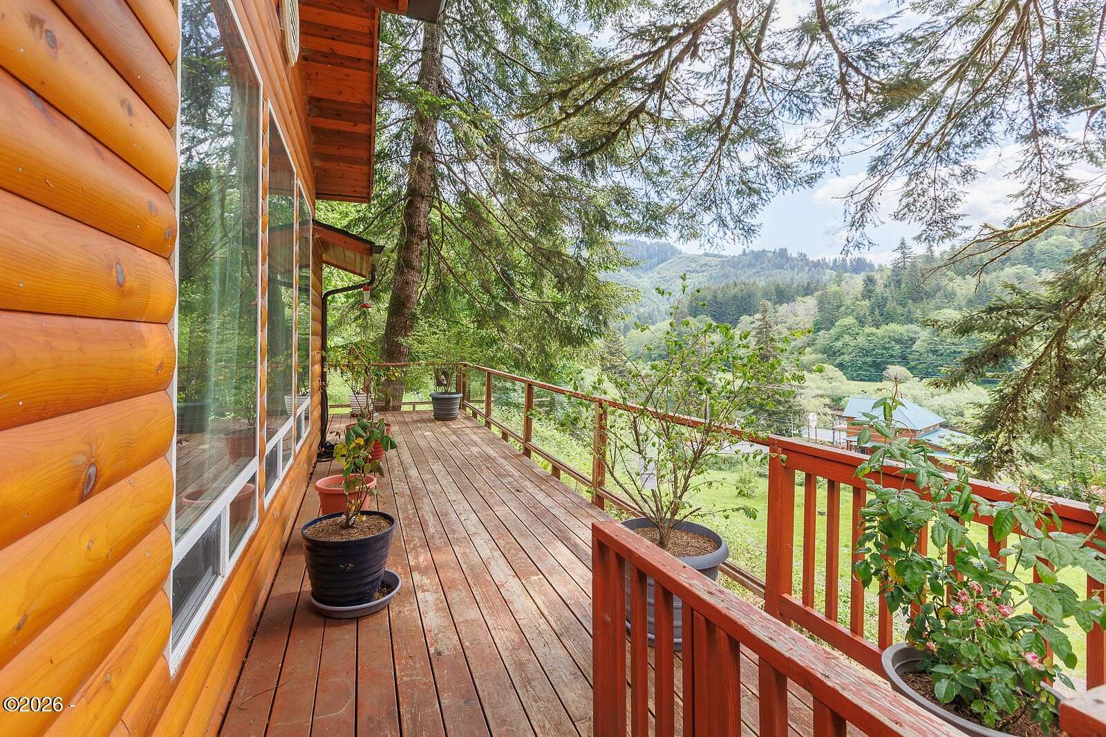 20.3 Acres of Recreational Land with Home for Sale in Tidewater, Oregon
