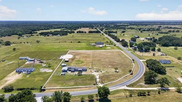5 Acres of Land with Home for Sale in Scurry, Texas