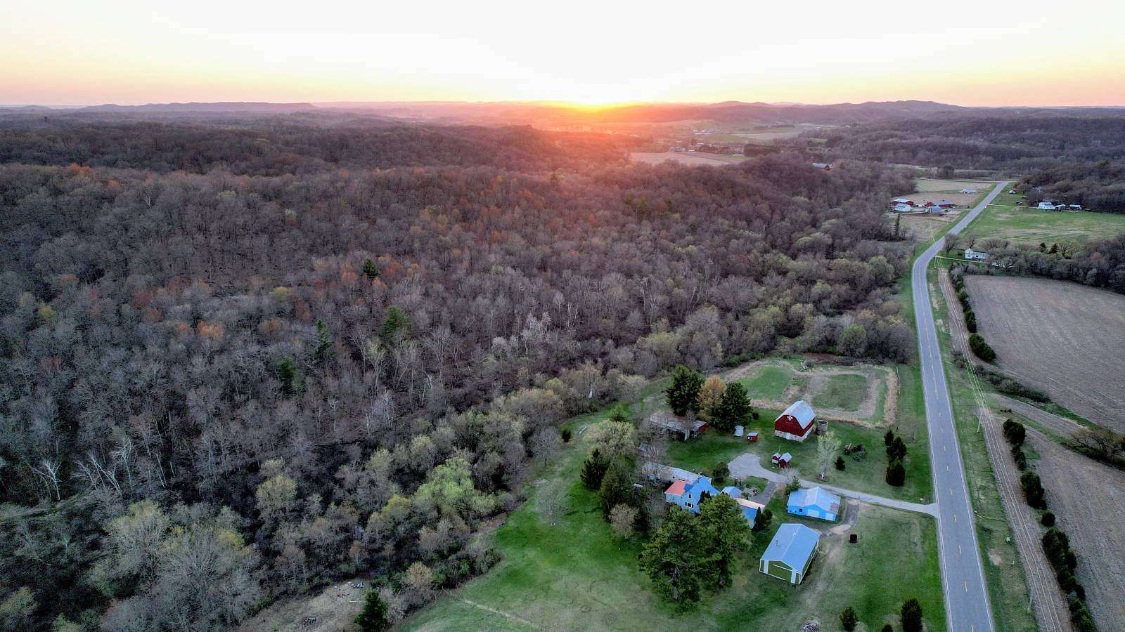 59.8 Acres of Land with Home for Sale in Melrose, Wisconsin