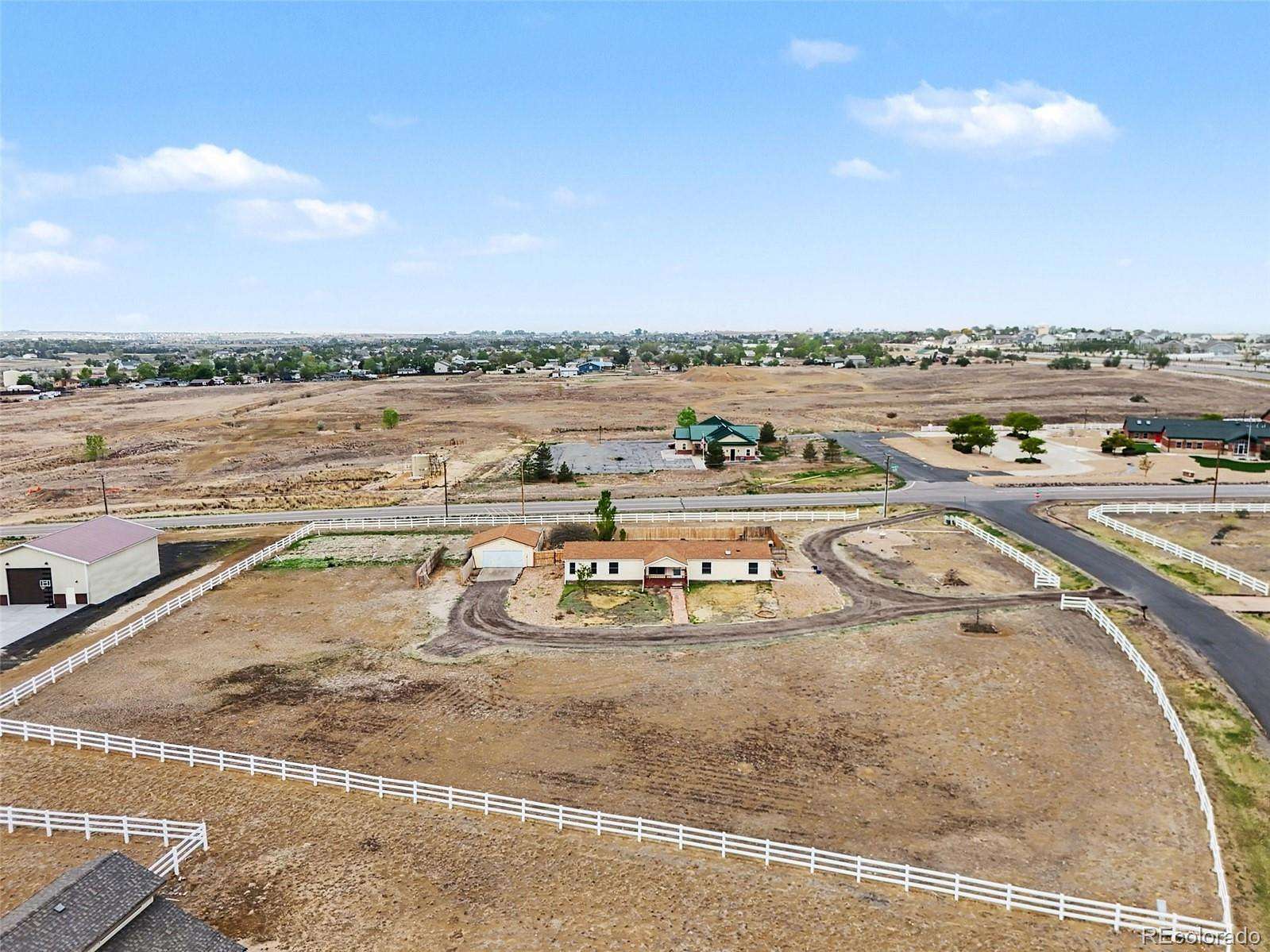 2 Acres of Land with Home for Sale in Brighton, Colorado