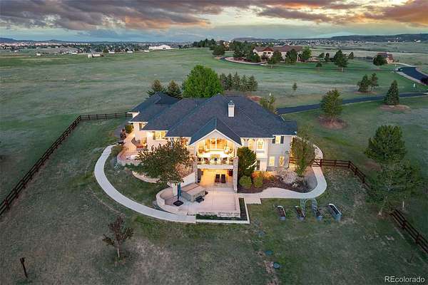 5 Acres of Land with Home for Sale in Sedalia, Colorado