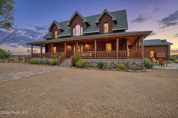36.4 Acres of Land with Home for Sale in Prescott, Arizona