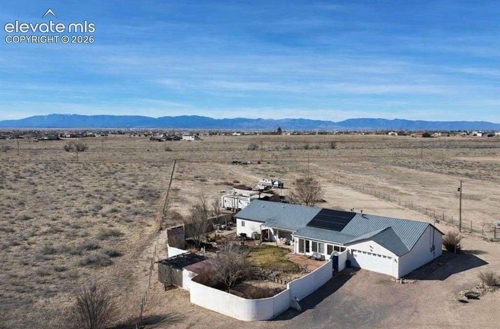2.5 Acres of Land with Home for Sale in Pueblo, Colorado