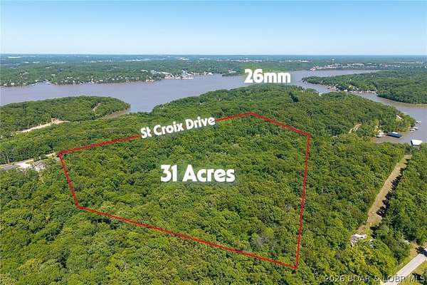31.4 Acres of Recreational & Residential Land for Sale in Sunrise Beach, Missouri