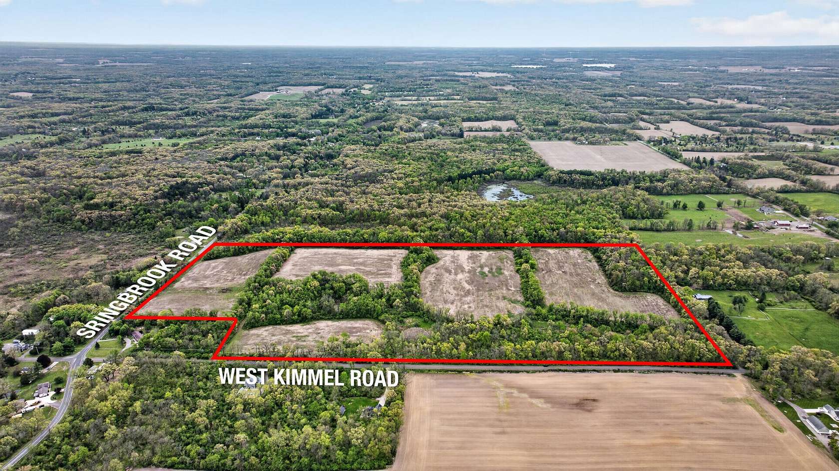 77.3 Acres of Land for Sale in Jackson, Michigan