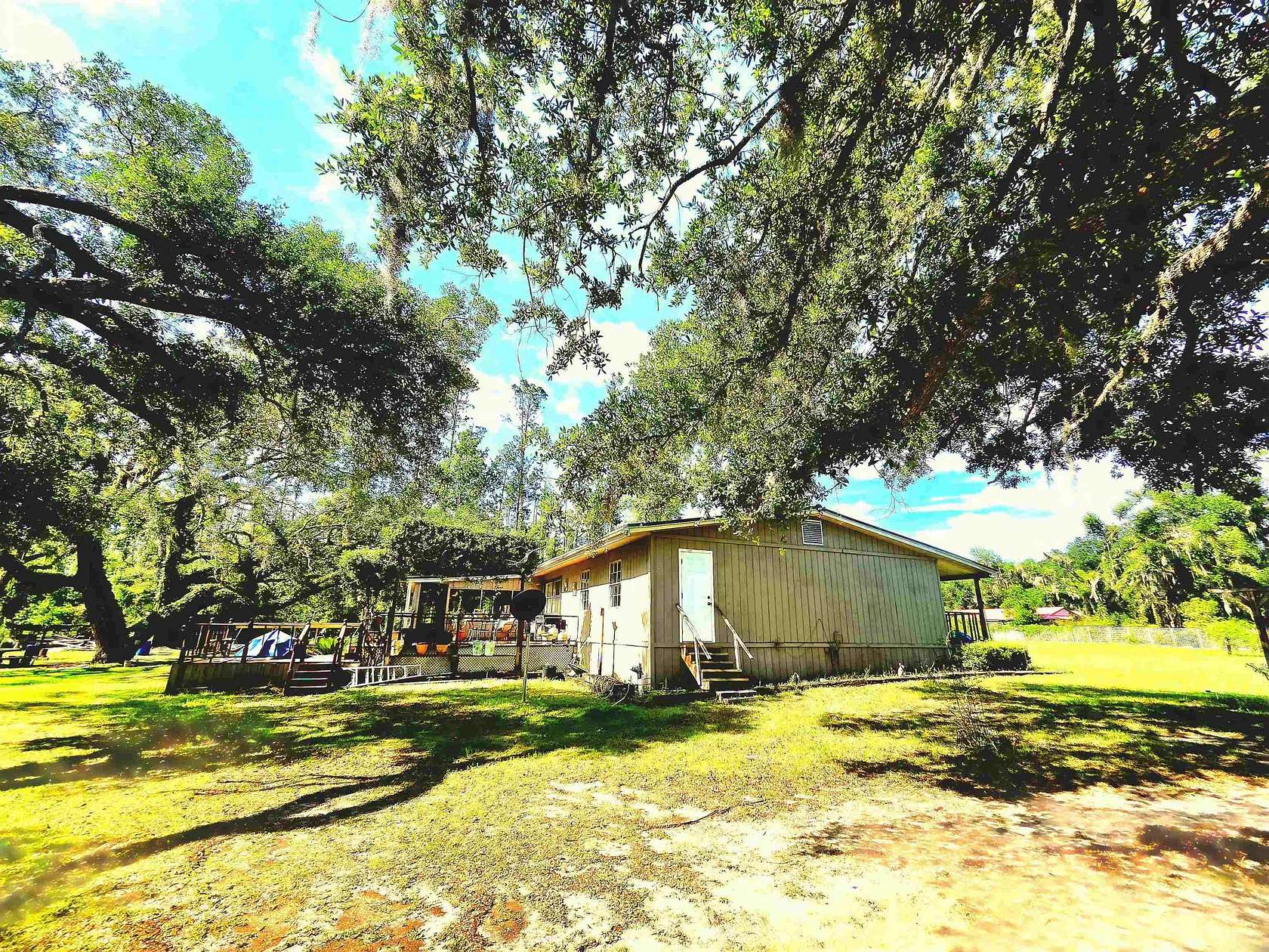 5 Acres of Land with Home for Sale in Perry, Florida