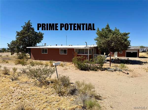 1.67 Acres of Land with Home for Sale in Dolan Springs, Arizona