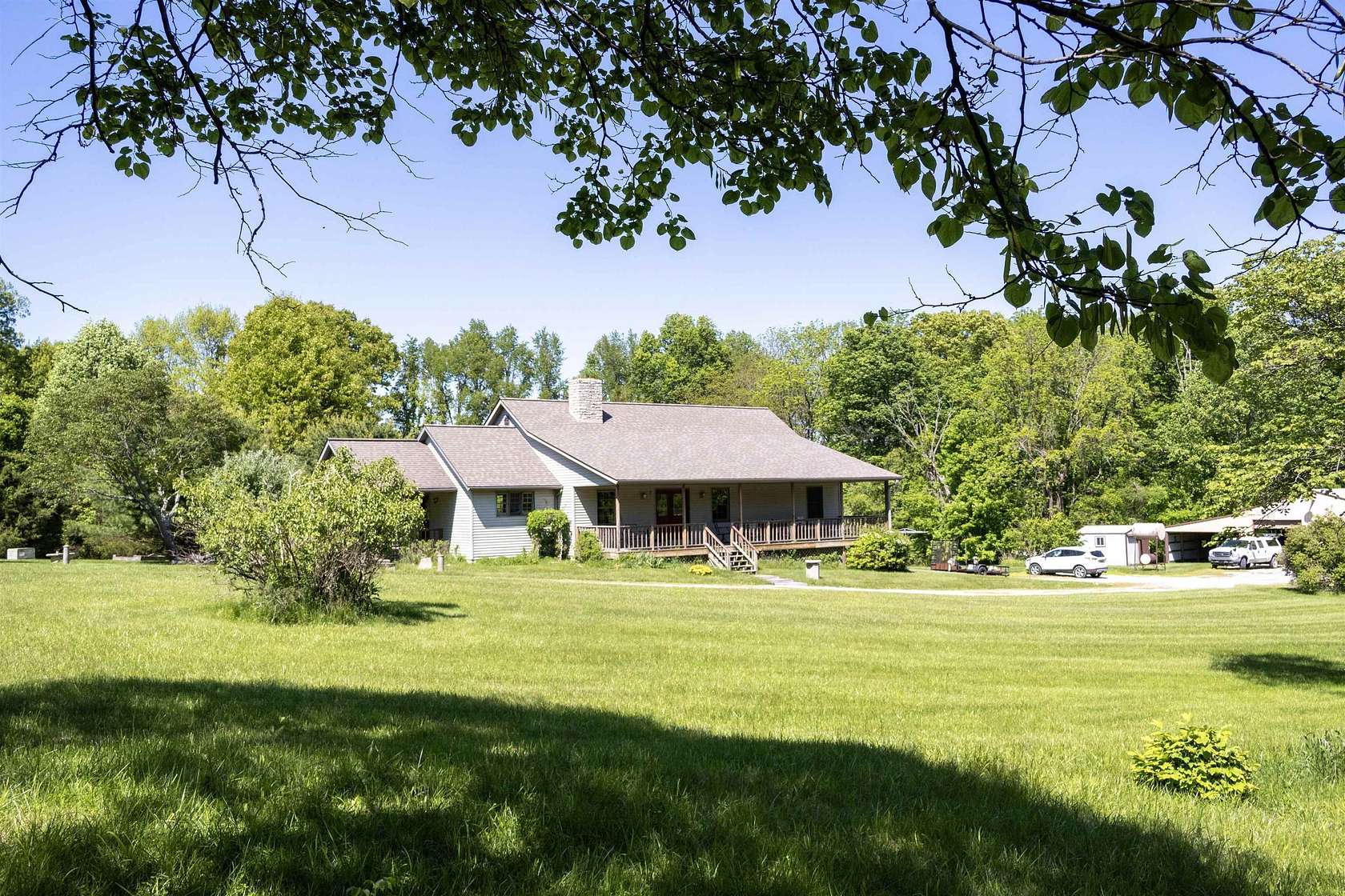 12 Acres of Land with Home for Sale in Ellettsville, Indiana