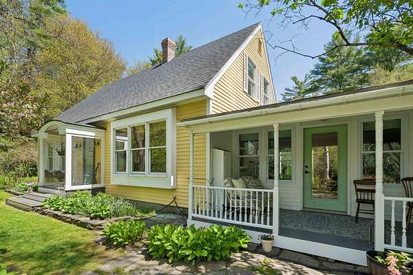 10.1 Acres of Recreational Land with Home for Sale in Hartland, Vermont