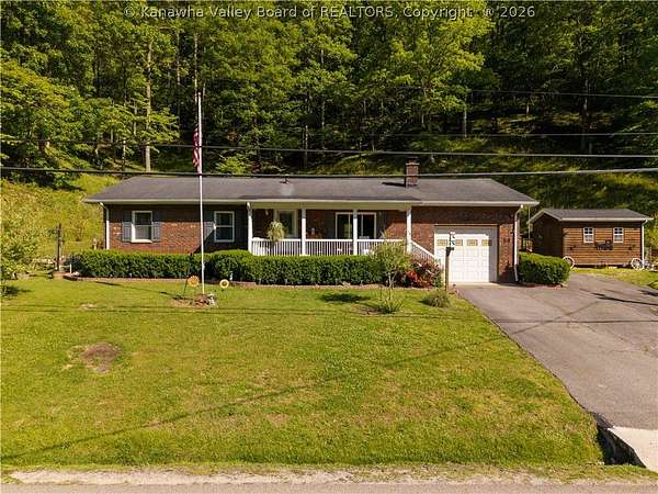 6.26 Acres of Land with Home for Sale in Peytona, West Virginia