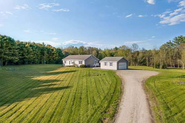 3.1 Acres of Land with Home for Sale in Leeds, Maine