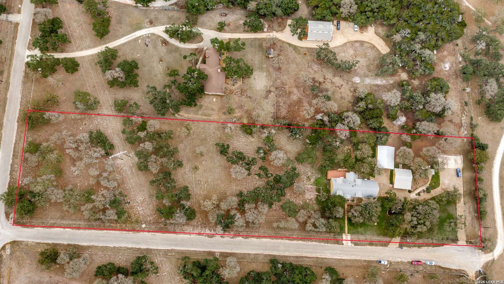 4.35 Acres of Land with Home for Sale in Spring Branch, Texas