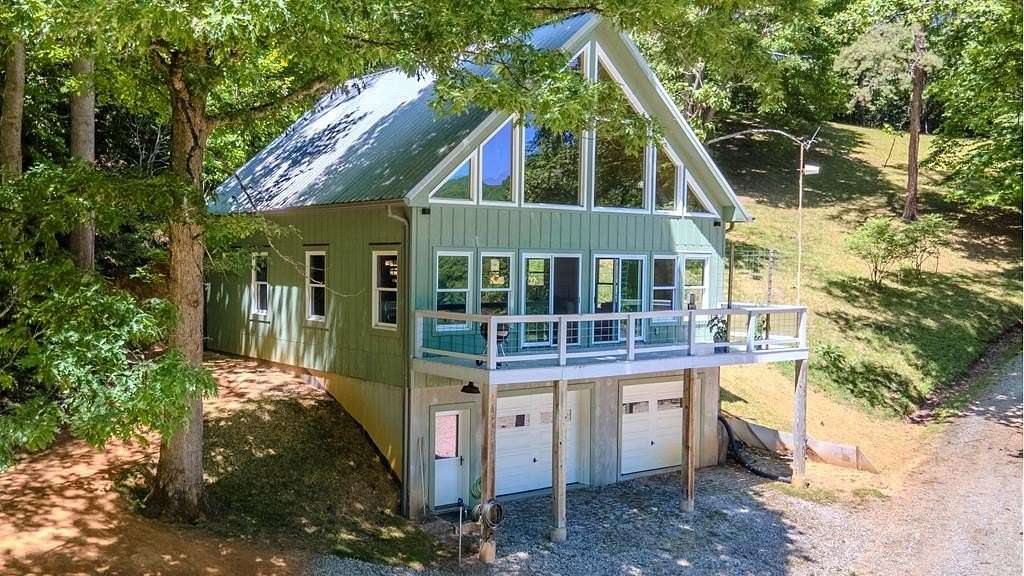 16 Acres of Land with Home for Sale in Franklin, North Carolina