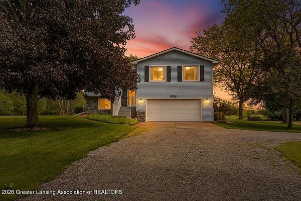 4 Acres of Land with Home for Sale in Mason, Michigan