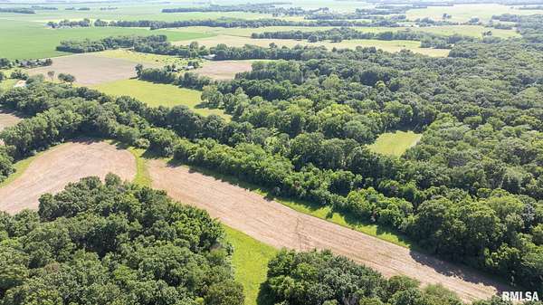 22.3 Acres of Recreational & Residential Land for Sale in Pleasant Plains, Illinois