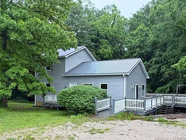 1.7 Acres of Land with Home for Auction in Corydon, Indiana