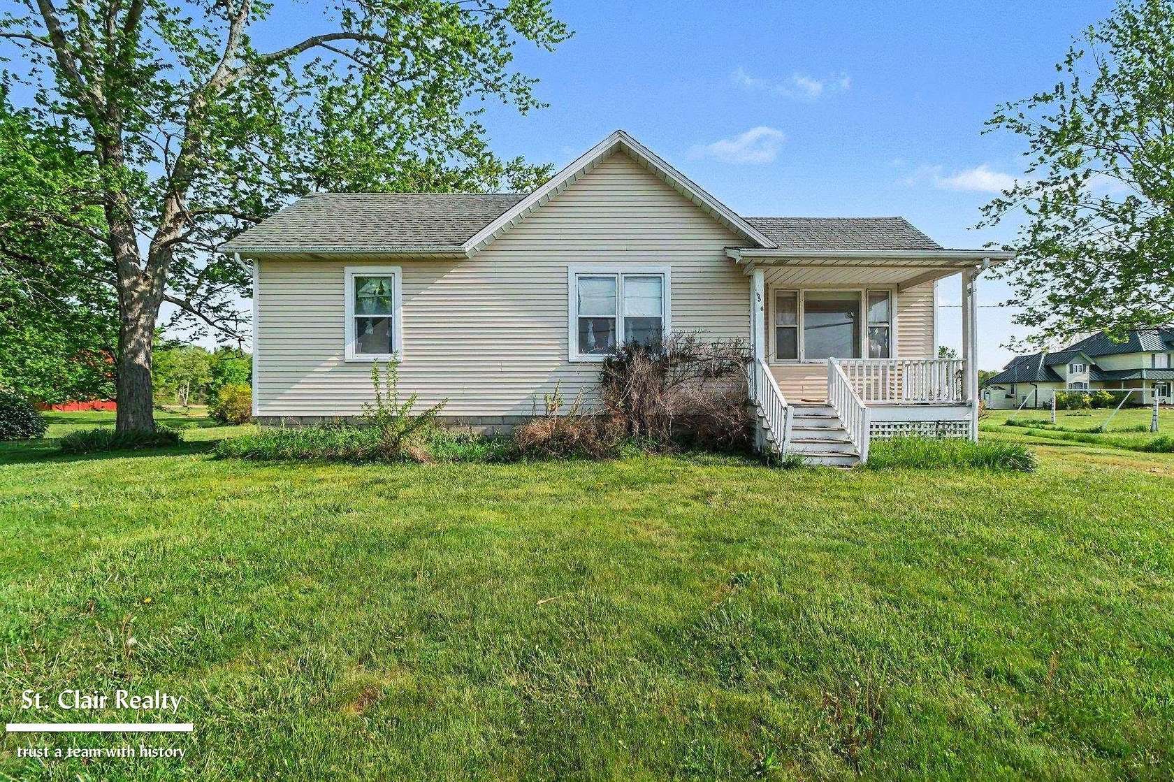 31.6 Acres of Land with Home for Sale in St. Clair, Michigan