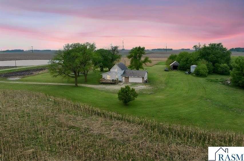 3.65 Acres of Land with Home for Sale in Winnebago, Minnesota
