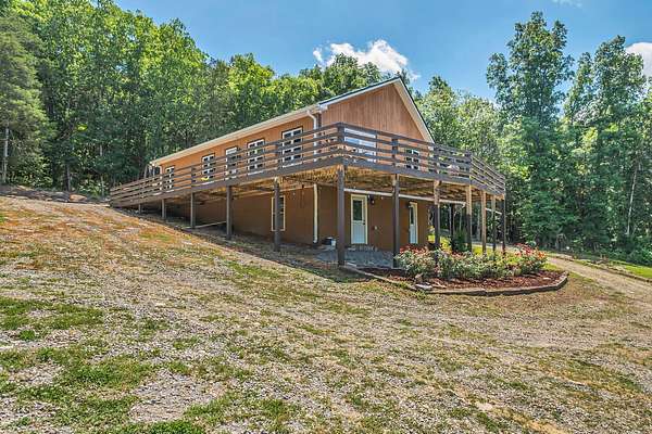 17 Acres of Recreational Land with Home for Sale in Kelso, Tennessee