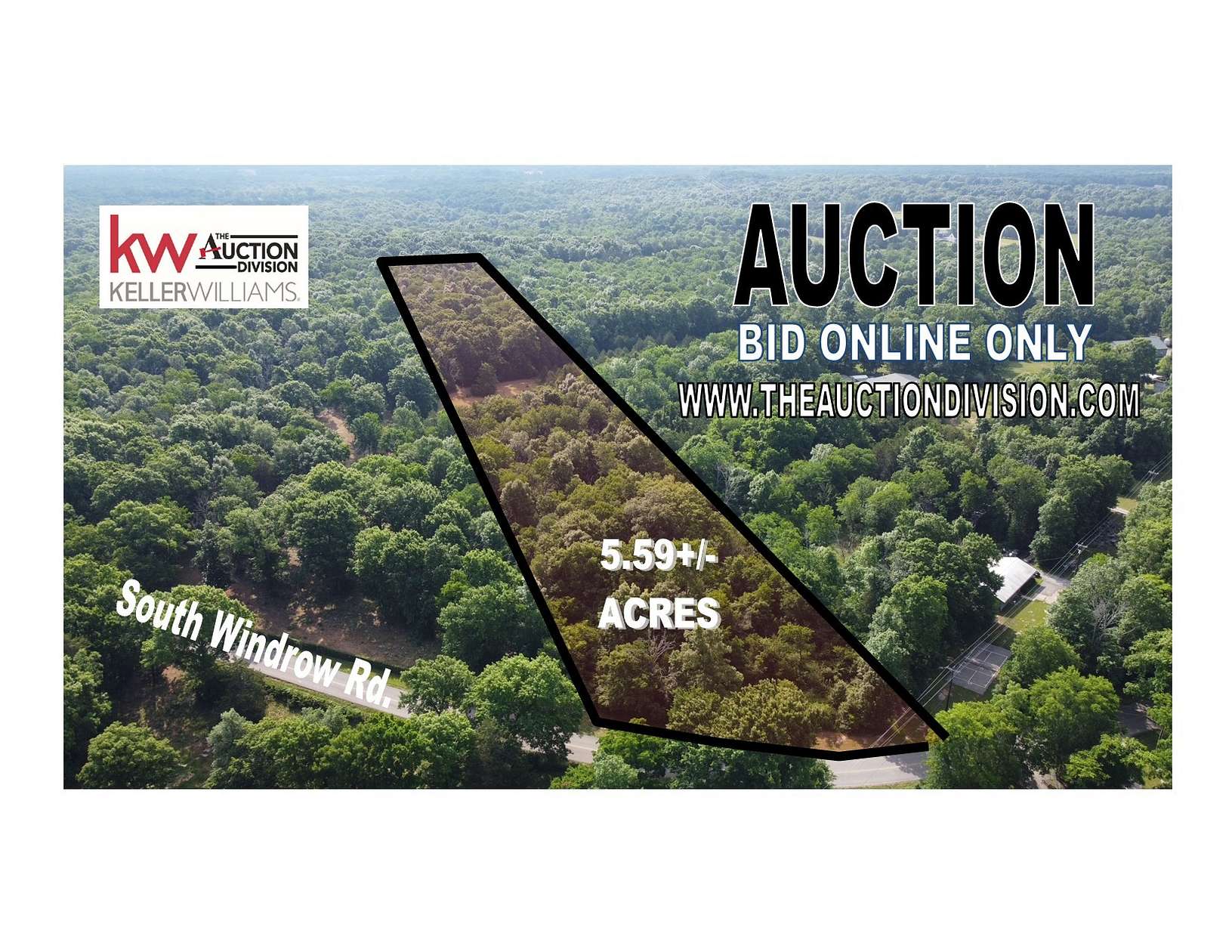 5.59 Acres of Residential Land for Auction in Rockvale, Tennessee