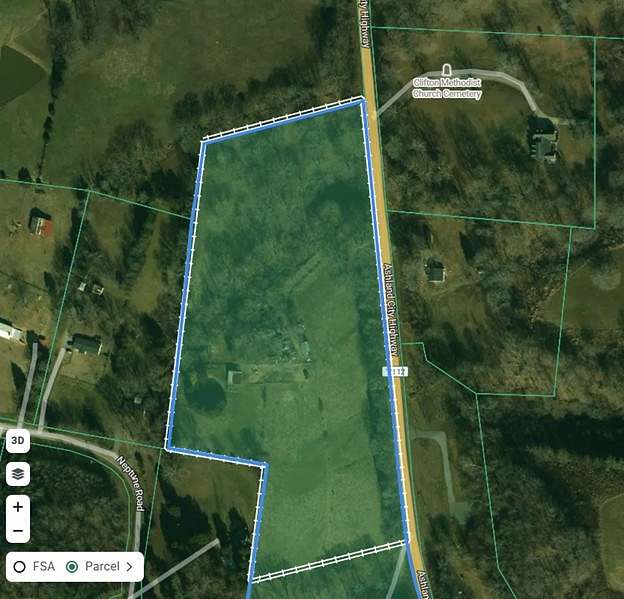 12 Acres of Improved Land for Sale in Ashland City, Tennessee