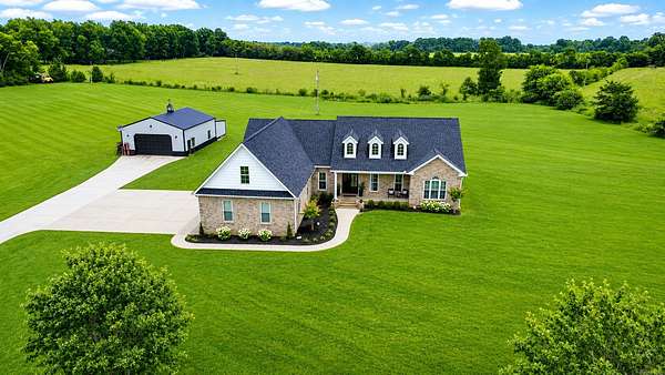 5.87 Acres of Land with Home for Sale in Lewisburg, Tennessee