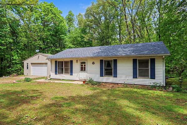3.5 Acres of Land with Home for Sale in Plainwell, Michigan