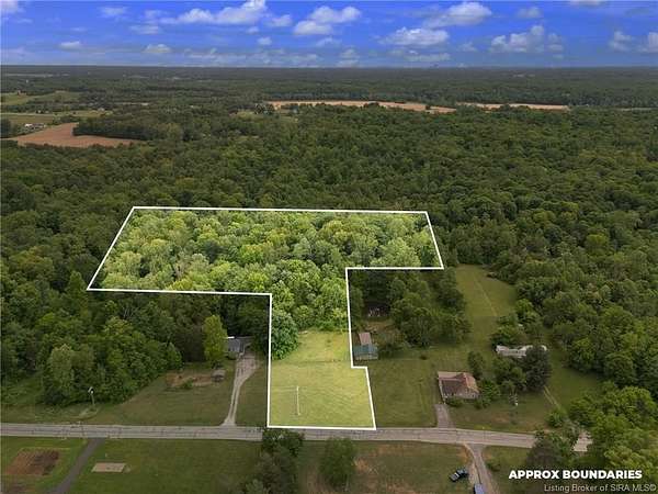 5 Acres of Residential Land for Auction in Corydon, Indiana