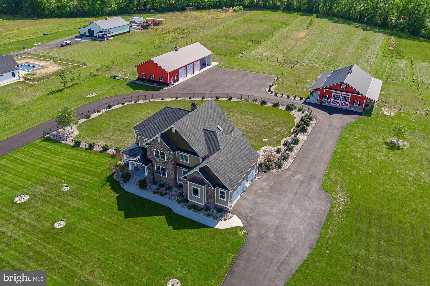 9.3 Acres of Land with Home for Sale in Hartly, Delaware
