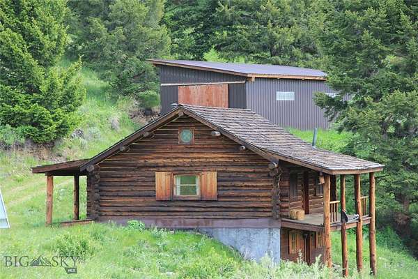 20 Acres of Recreational Land with Home for Sale in Emigrant, Montana