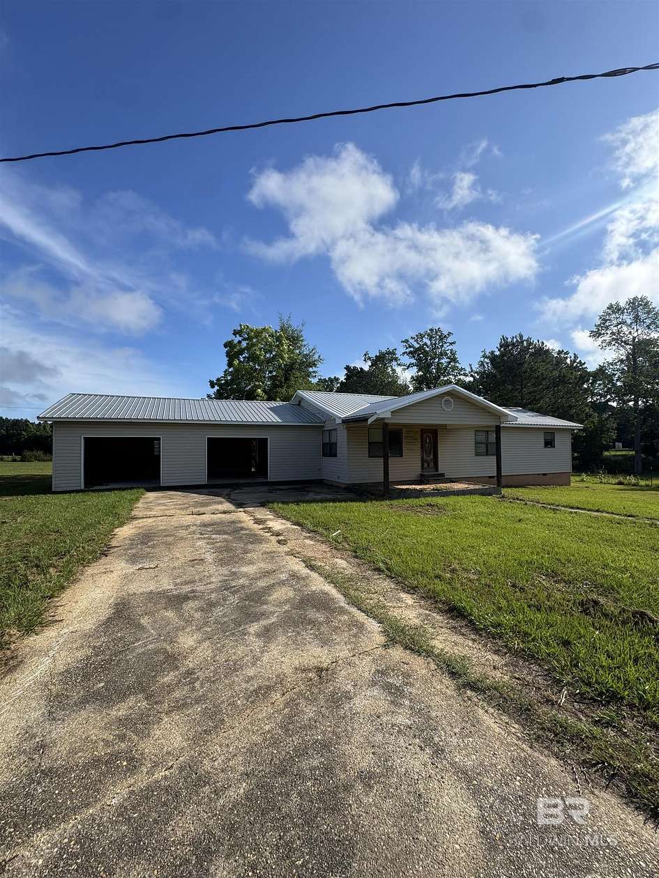 5 Acres of Land with Home for Sale in Frisco City, Alabama