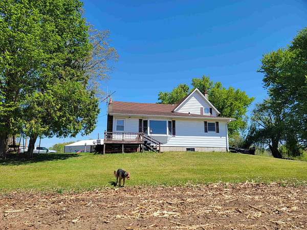 26.3 Acres of Agricultural Land with Home for Sale in La Valle, Wisconsin