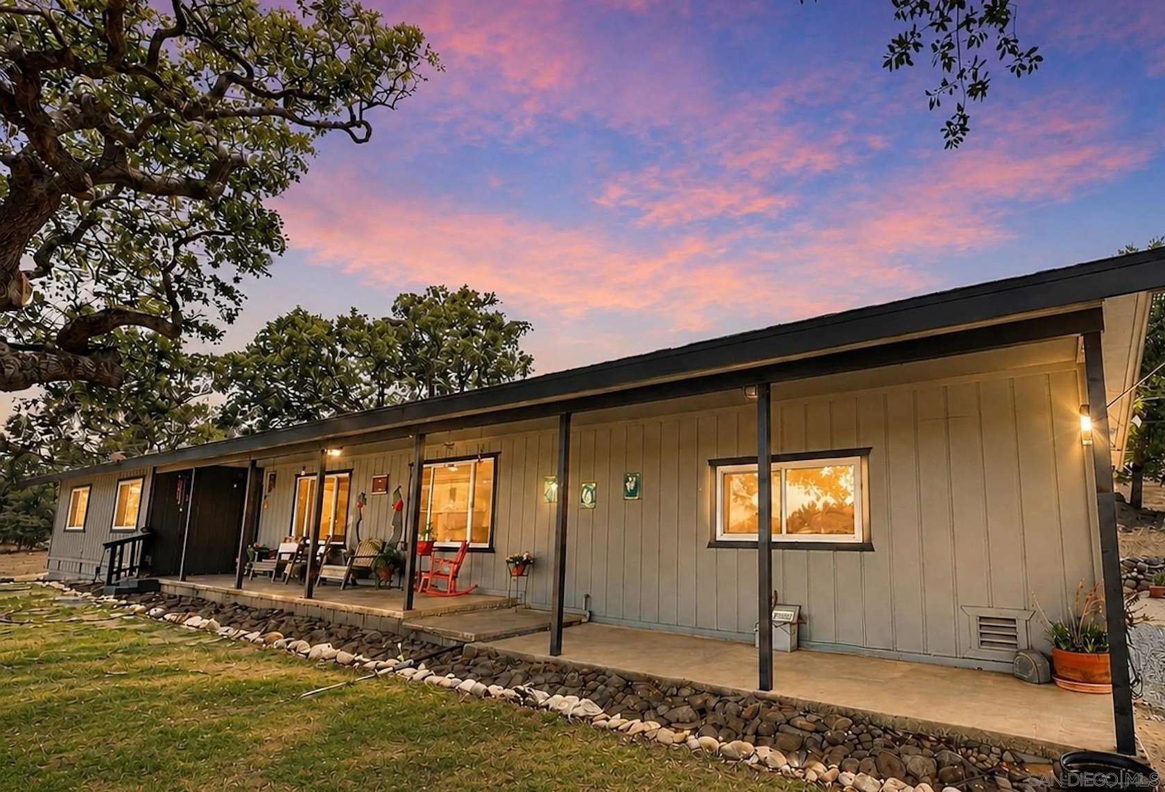 5.18 Acres of Land with Home for Sale in Potrero, California