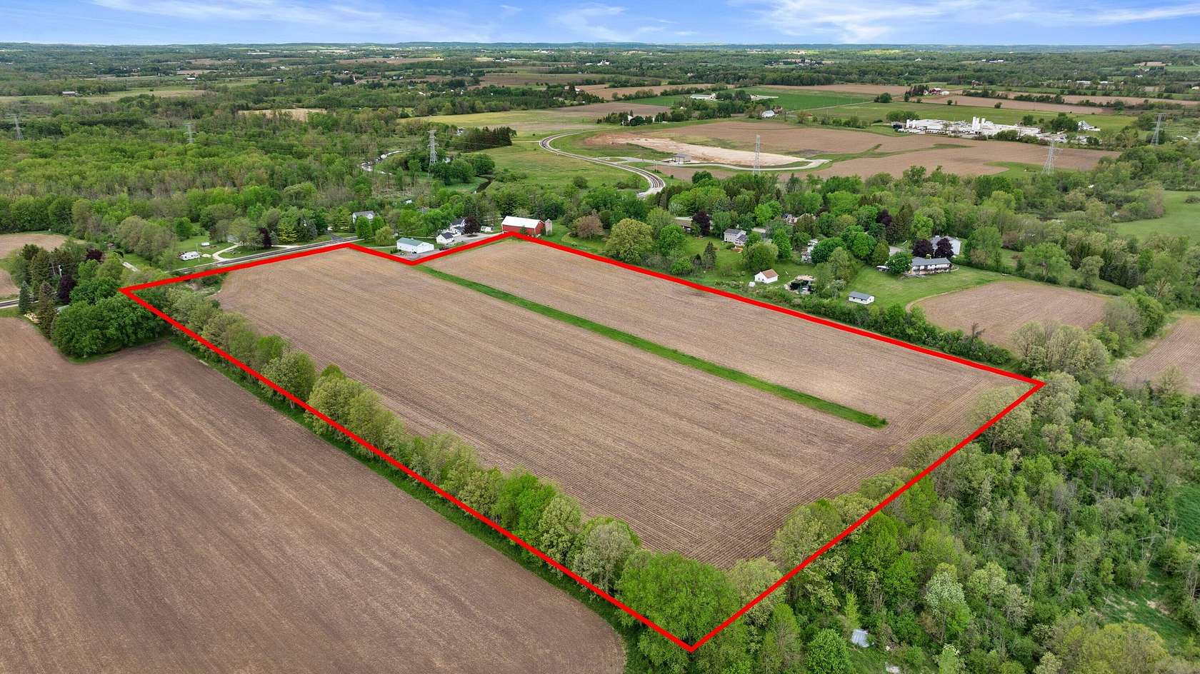 22.4 Acres of Agricultural & Residential Land for Sale in Jackson, Wisconsin