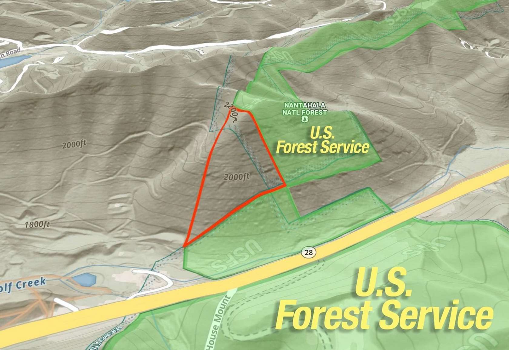 4.9 Acres of Recreational Land for Sale in Robbinsville, North Carolina