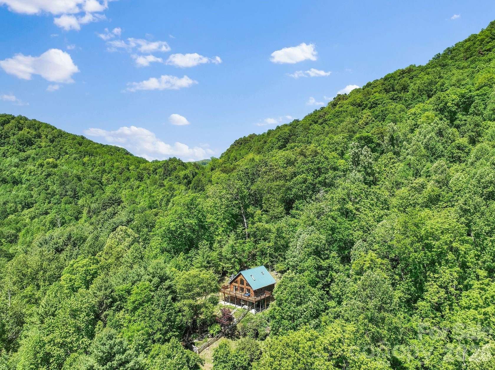 2.37 Acres of Land with Home for Sale in Hot Springs, North Carolina