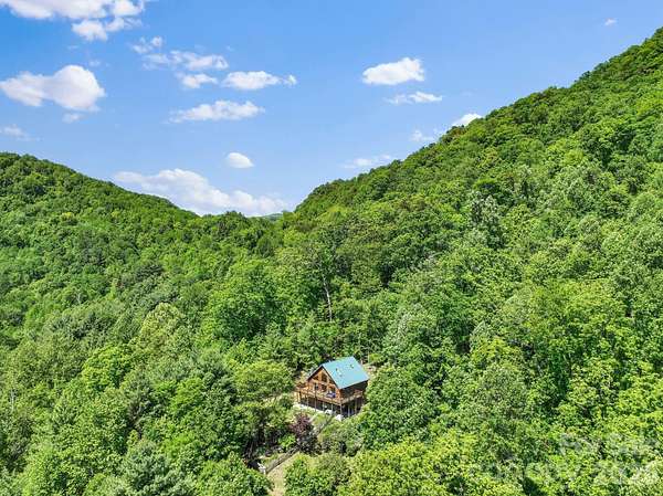 2.37 Acres of Land with Home for Sale in Hot Springs, North Carolina
