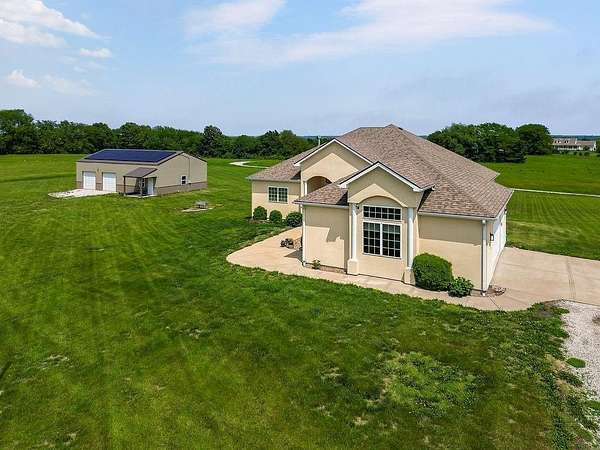 13 Acres of Land with Home for Sale in Trimble, Missouri