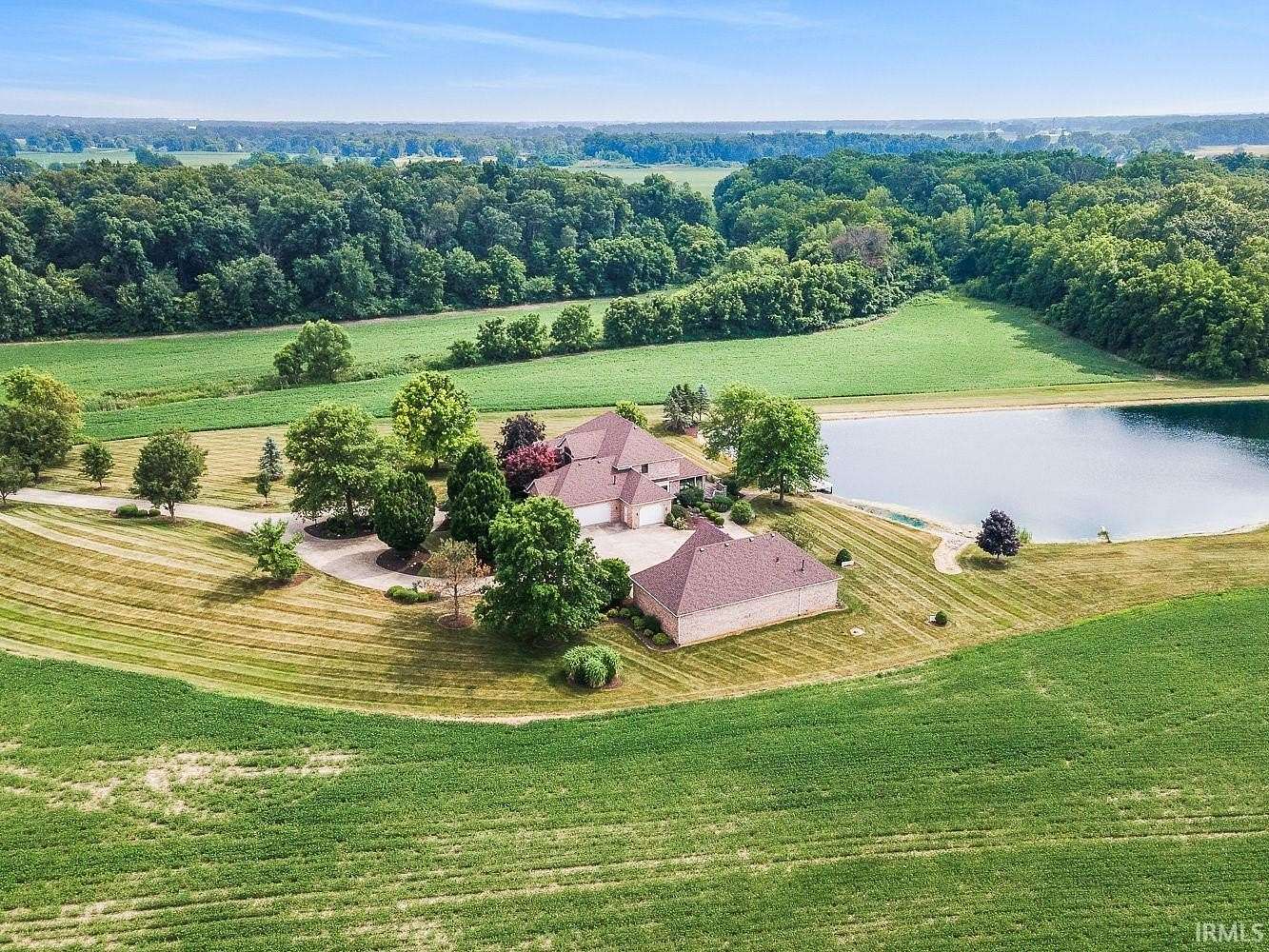 29.1 Acres of Land with Home for Sale in Fort Wayne, Indiana