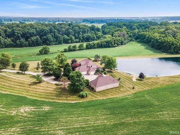 29.1 Acres of Land with Home for Sale in Fort Wayne, Indiana