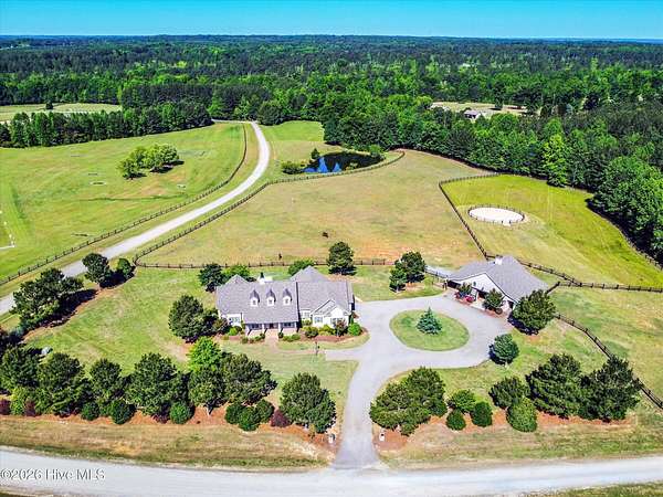 14.7 Acres of Land with Home for Sale in Cameron, North Carolina