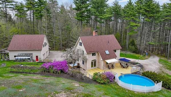 29.6 Acres of Land with Home for Sale in Brownfield, Maine