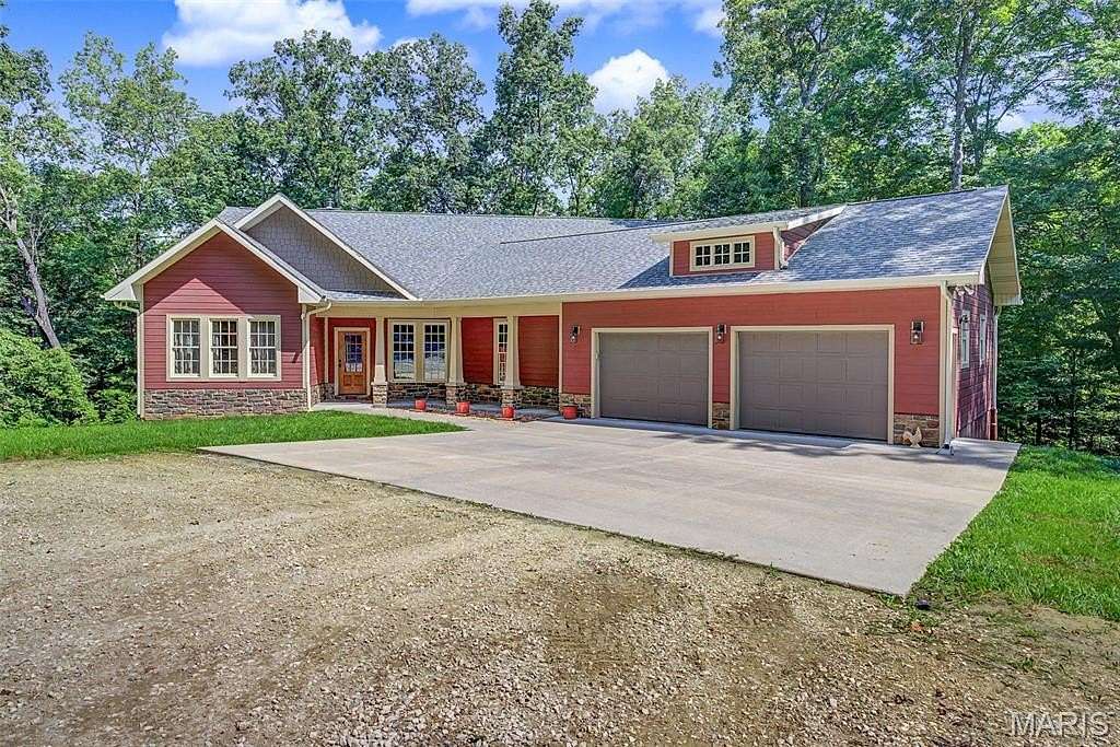 17.1 Acres of Recreational Land with Home for Sale in Cape Girardeau, Missouri
