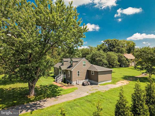 2.4 Acres of Land with Home for Sale in Huntingtown, Maryland
