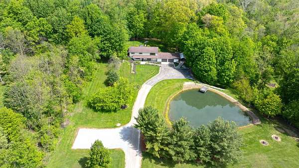 10 Acres of Recreational Land with Home for Sale in Mount Vernon, Ohio