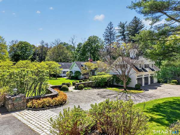 2.3 Acres of Land with Home for Sale in Ridgefield, Connecticut