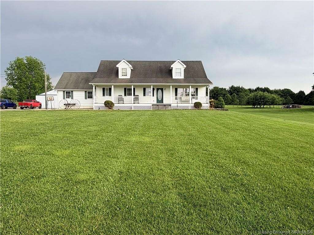 3.56 Acres of Land with Home for Sale in Salem, Indiana
