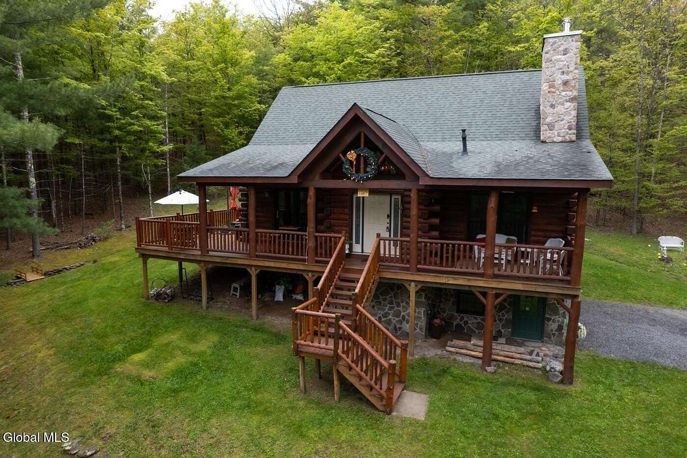 9.5 Acres of Land with Home for Sale in Preston Hollow, New York